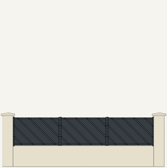 Clôture Aluminium Courchevel