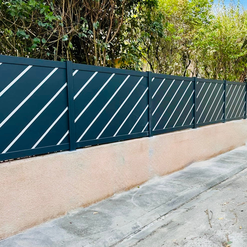 Clôture Aluminium Courchevel