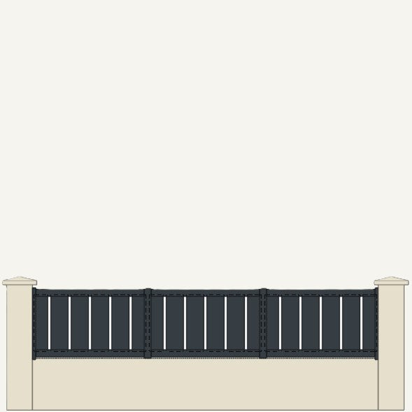 Clôture Aluminium Lauragais