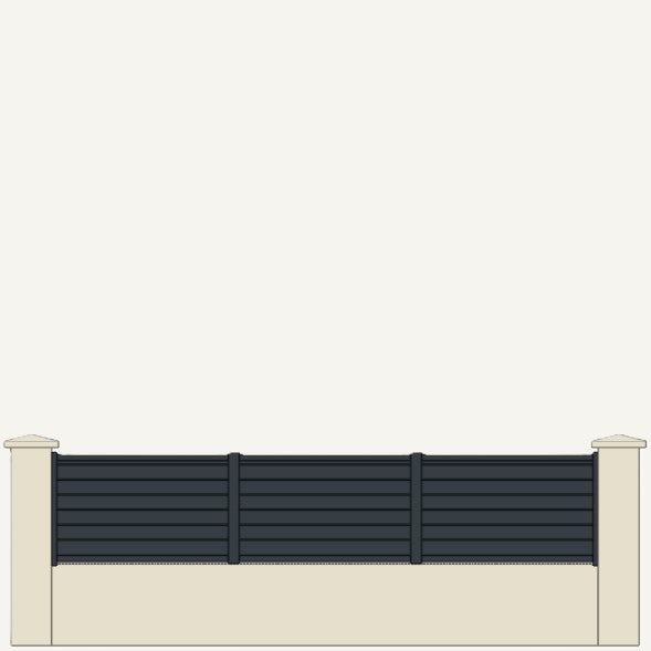 Clôture Aluminium Persienne Tourcoing