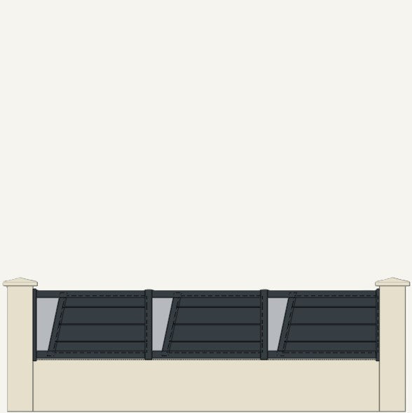 Clôture Aluminium Rouergue