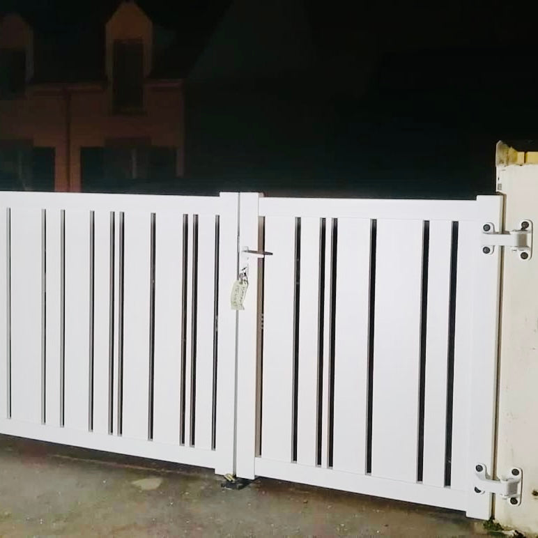 Portail Battant Aluminium Gruissanais