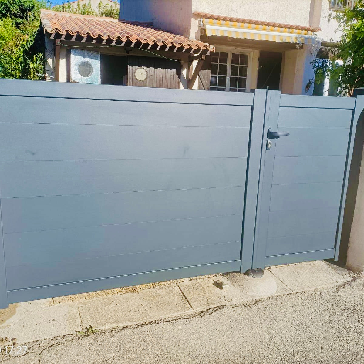 Portail Battant Aluminium Mercantour