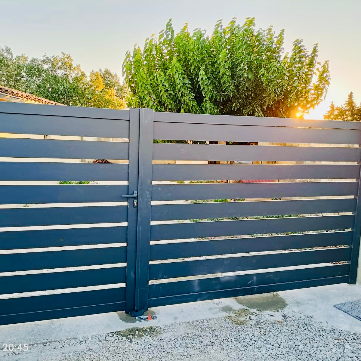 Portail Battant Aluminium Provence