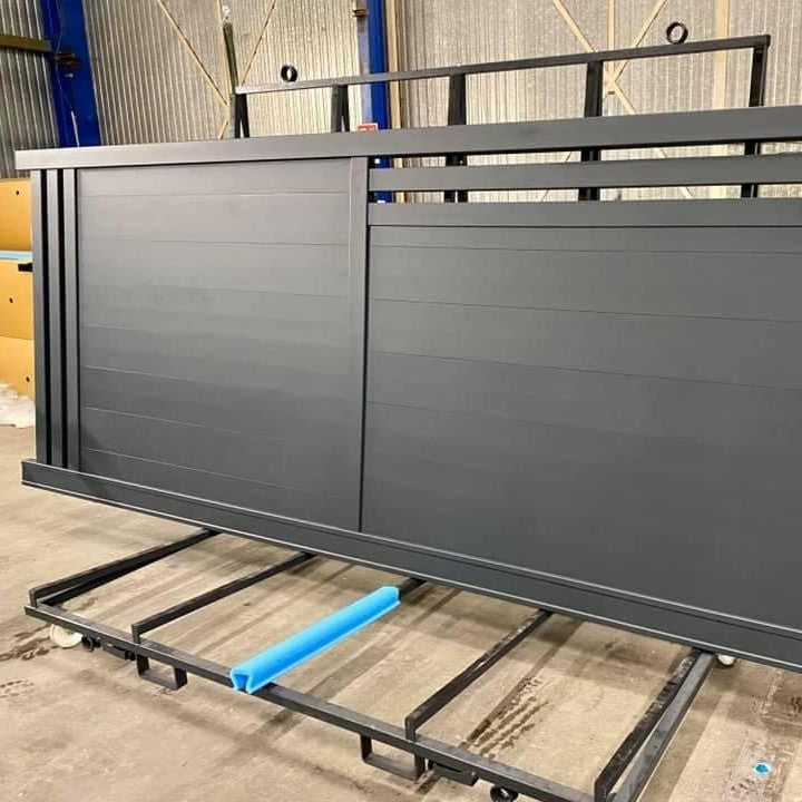 Portail Coulissant Aluminium Alpilles