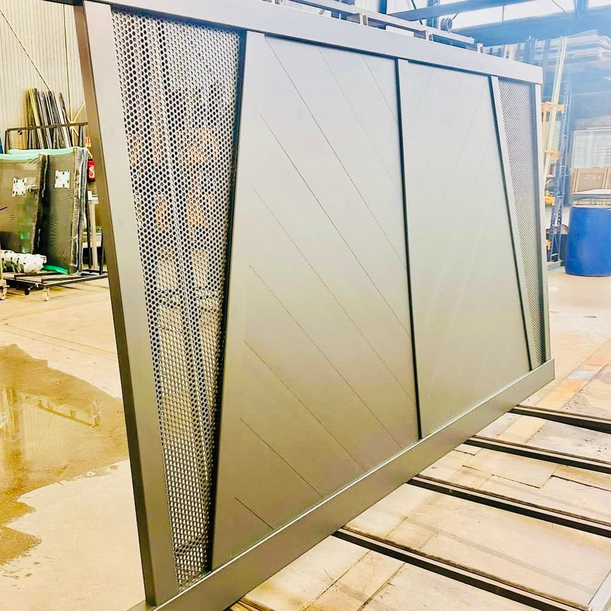 Portail Coulissant Aluminium Buisson