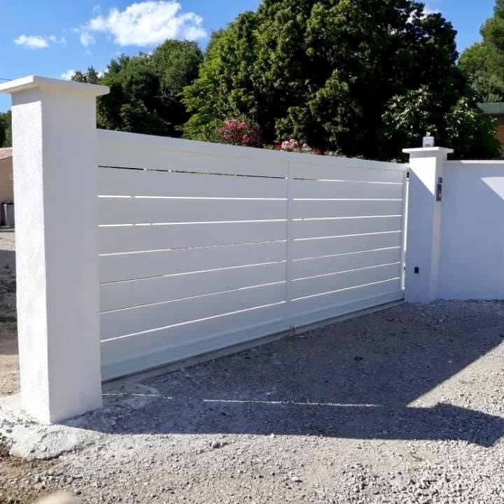 Portail Coulissant Aluminium Camargue
