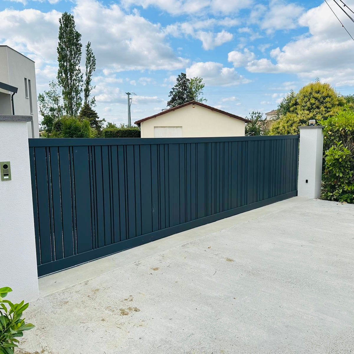 Portail Coulissant Aluminium Catalan