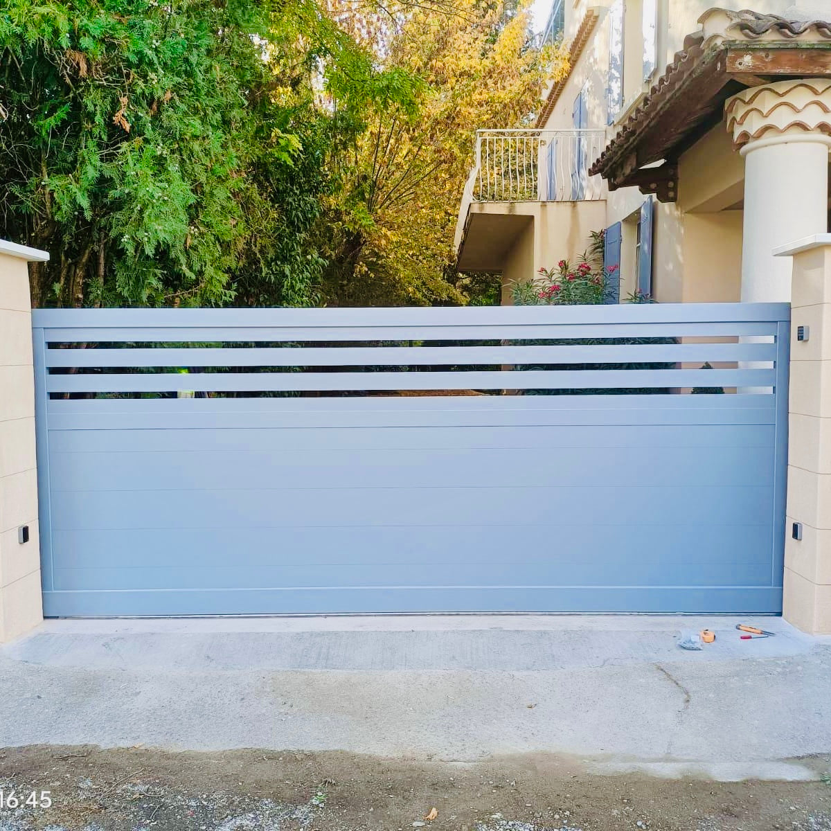 Portail Coulissant Aluminium Molène