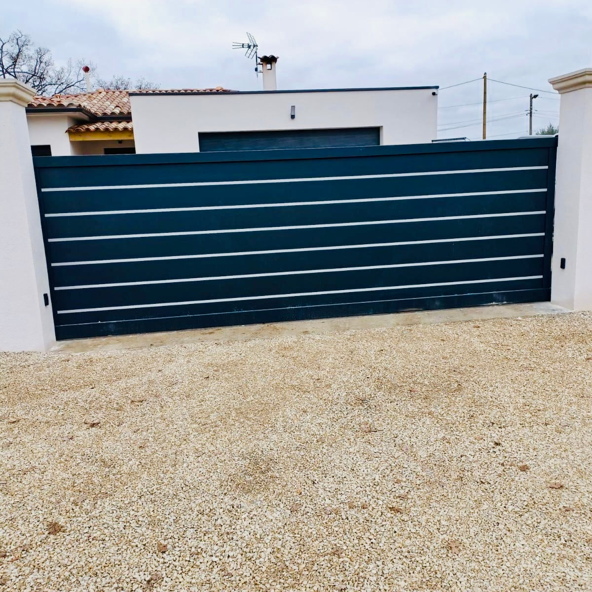 Portail Coulissant Aluminium Verdon