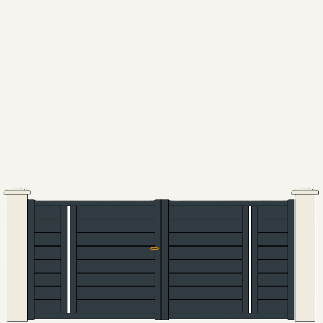 Portail Battant Aluminium Angers