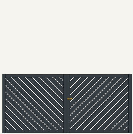 Portail Battant Aluminium Cavaillon