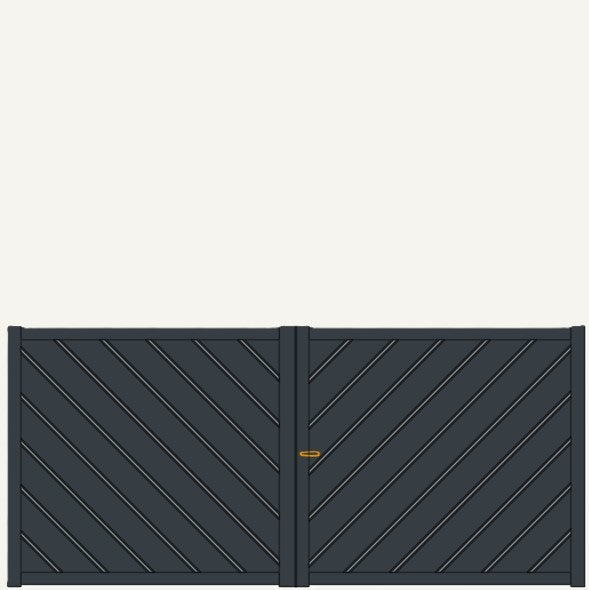 Portail Battant Aluminium Chambéry