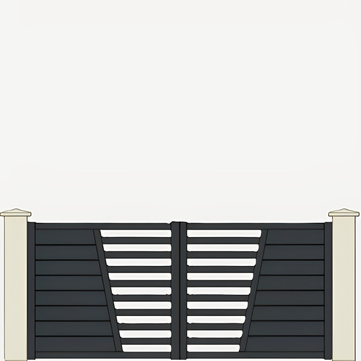 Portail Battant Aluminium Ecrins