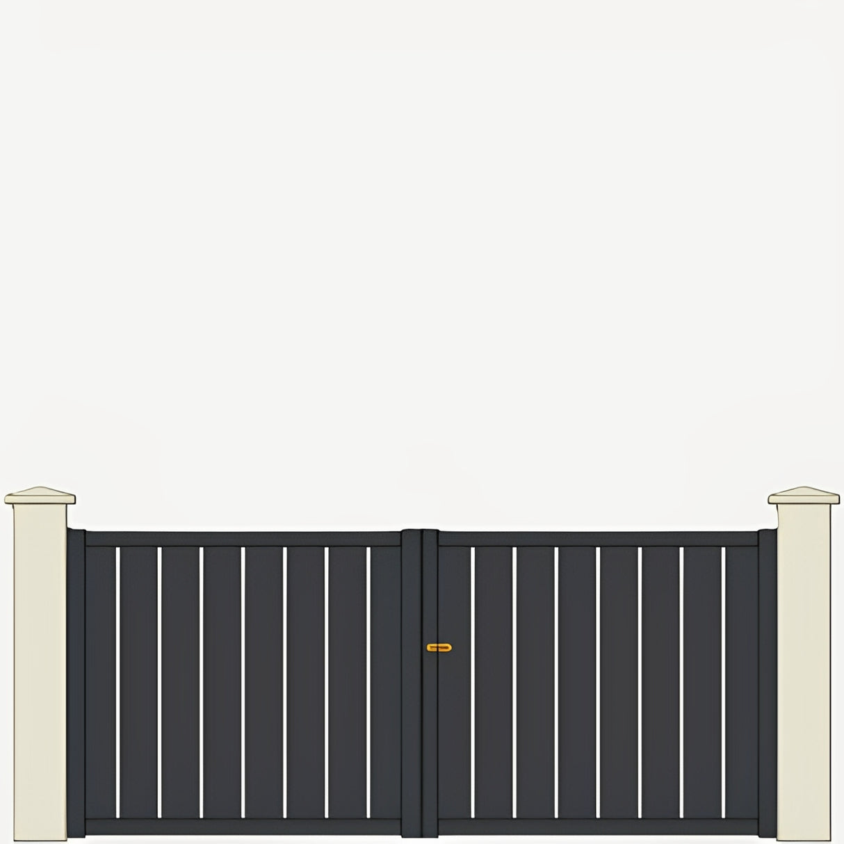 Portail Battant Aluminium Occitan