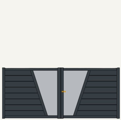 Portail Battant Aluminium Périgord