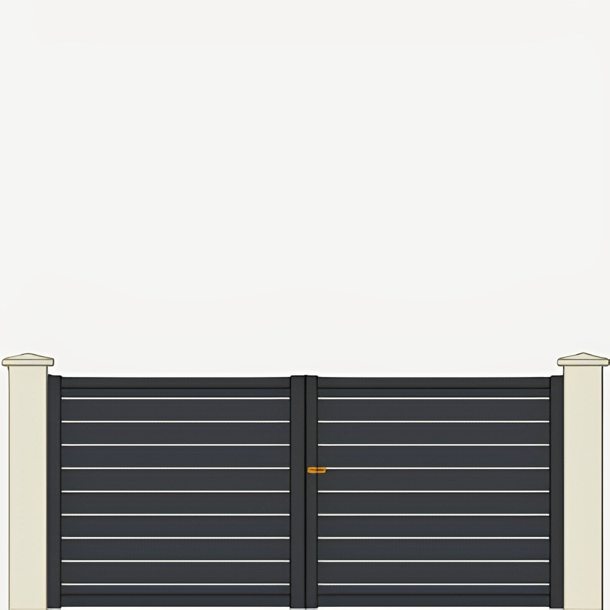 Portail Battant Aluminium Provence