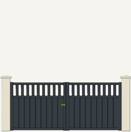 Portail Battant Aluminium Quiberon