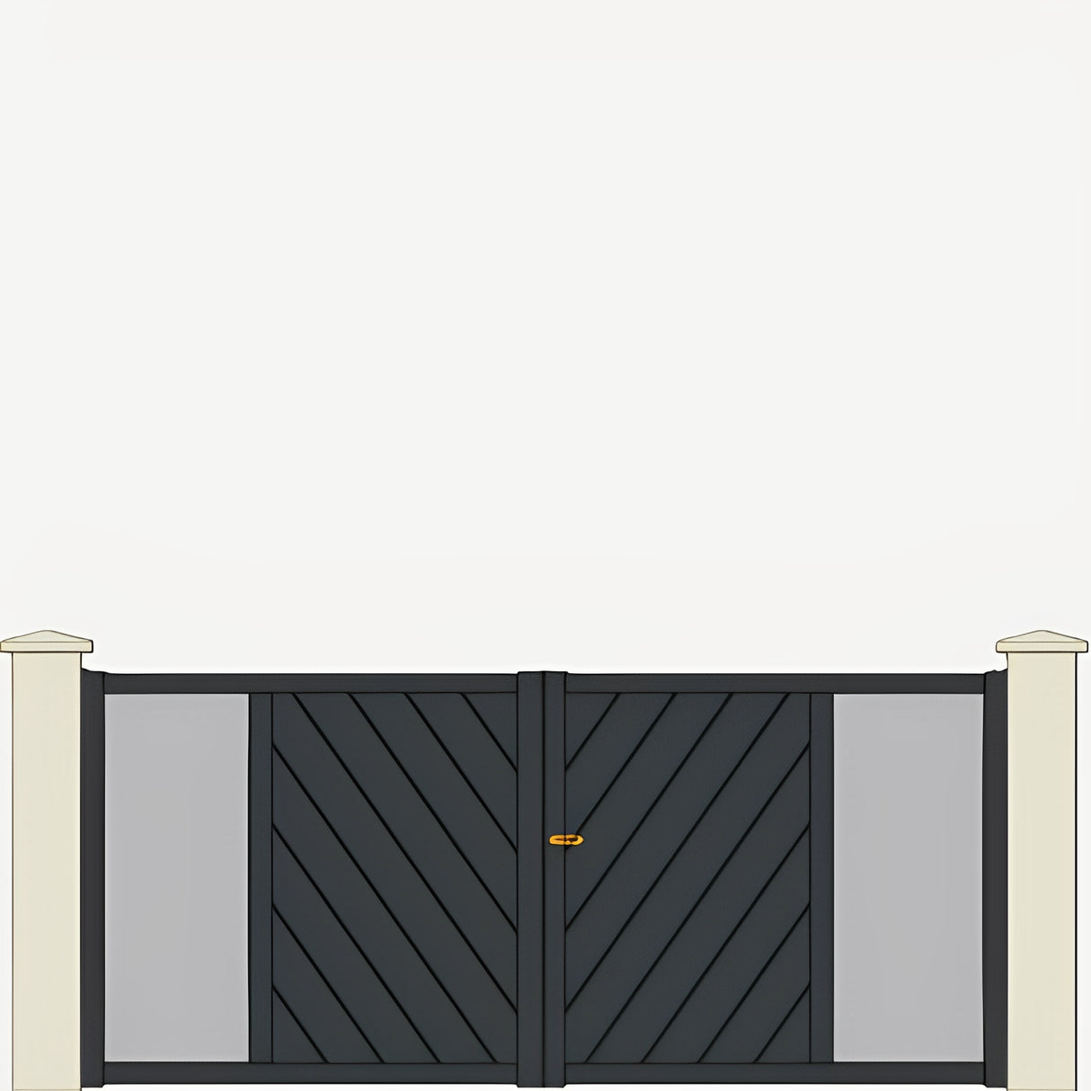 Portail Battant Aluminium Vendée