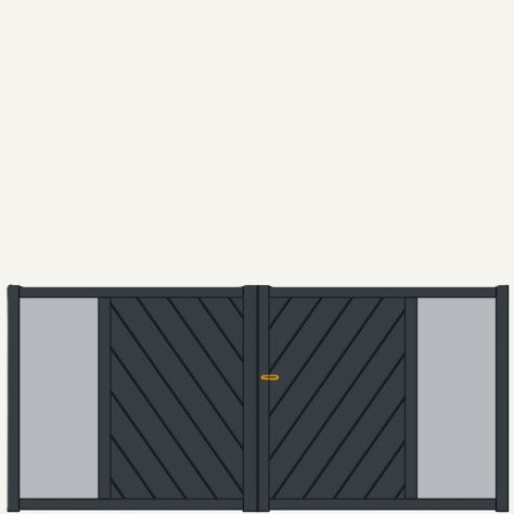 Portail Battant Aluminium Vendée