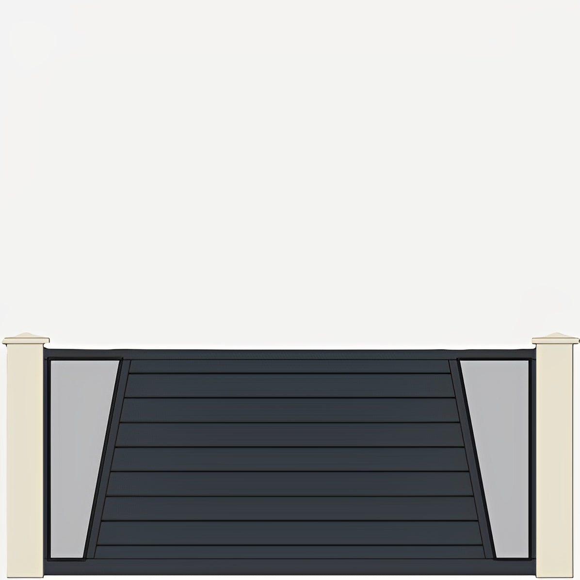 Portail Coulissant Aluminium Aubrac