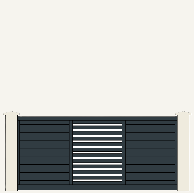 Portail Coulissant Aluminium Epinal