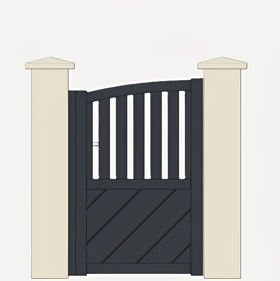 Portillon Aluminium Bausset