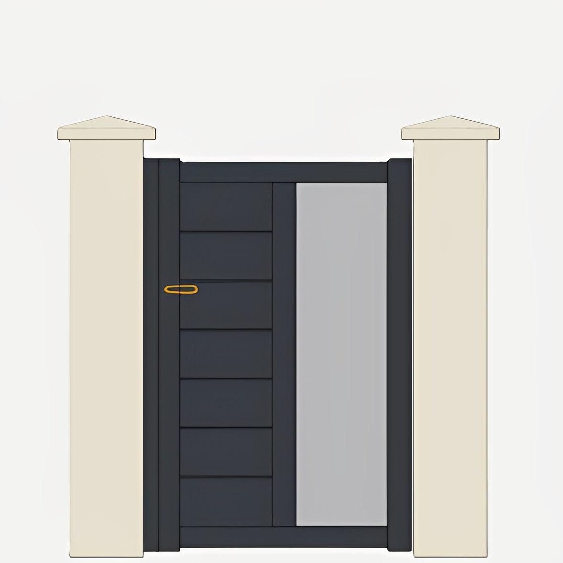 Portillon Aluminium Cannois