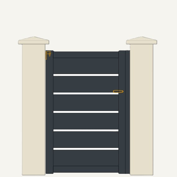 Portillon Aluminium Durance