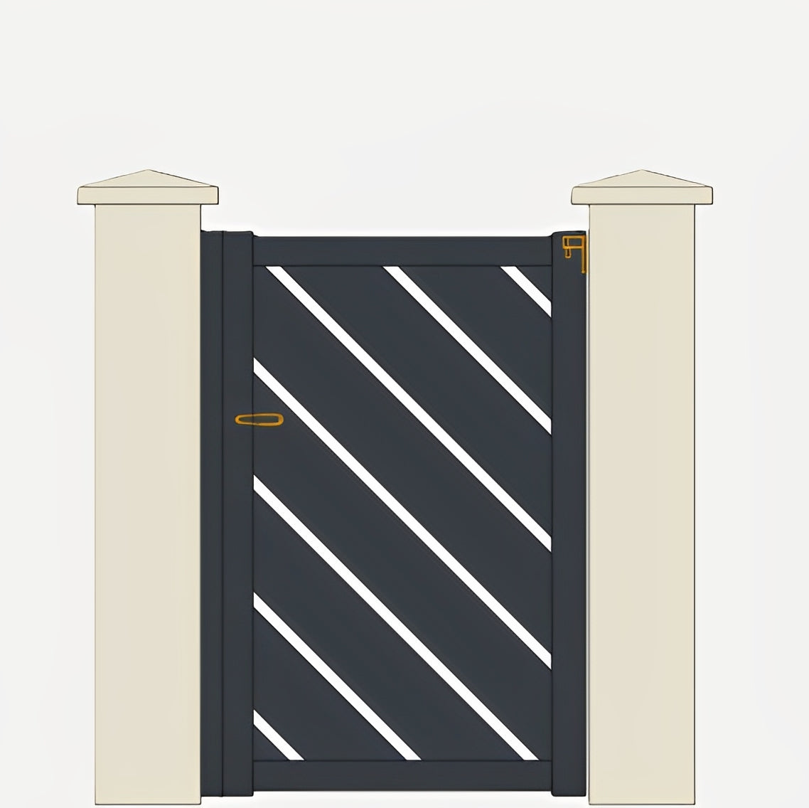 Portillon Aluminium Pauillac