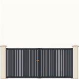 Portail Battant Aluminium Gruissanais