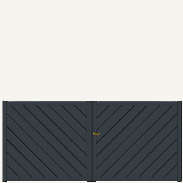 Portail Battant Aluminium Hendaye