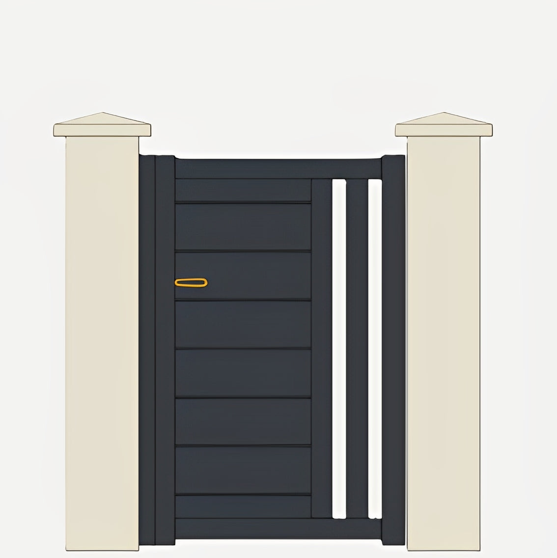 Portillon Aluminium Azur